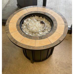 round fire pit table st george