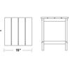 outdoor patio side tables