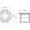 polywood firepit
